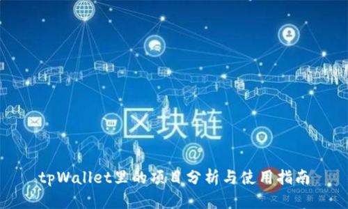tpWallet里的项目分析与使用指南