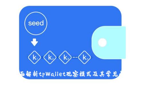 全面解析tpWallet观察模式及其常见问题