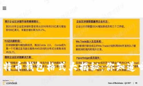 比特币钱包格式大揭秘：你知道吗？