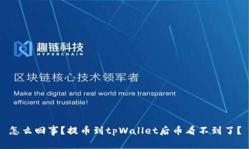 怎么回事？提币到tpWallet后币看不到了？