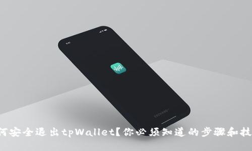 如何安全退出tpWallet？你必须知道的步骤和技巧！