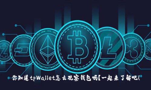 你知道tpWallet怎么观察钱包吗？一起来了解吧！