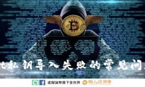 解决tpWallet私钥导入失败的常见问题与解决方案